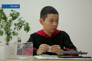 “Талант” бағдарламасы. Ілескен Жеңісұлы - өнертапқыш. Құлсары қаласы