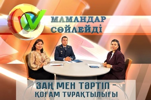 Мамандар сөйлейді - Заң мен тәртіп - қоғам тұрақтылығы