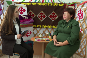 Асханада бауырсақ пісіріп тіл үйрену  | «Время говорить»