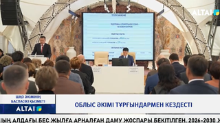 Облыс әкімі тұрғындармен кездесті