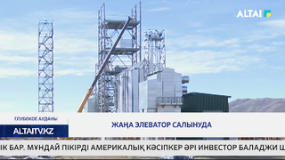 Жаңа элеватор салынуда