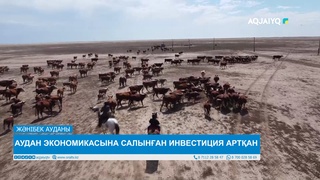 АУДАН ЭКОНОМИКАСЫНА САЛЫНҒАН ИНВЕСТИЦИЯ АРТҚАН 