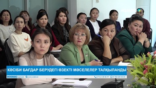 КӘСІБИ БАҒДАР БЕРУДЕГІ ӨЗЕКТІ МӘСЕЛЕЛЕР ТАЛҚЫЛАНДЫ