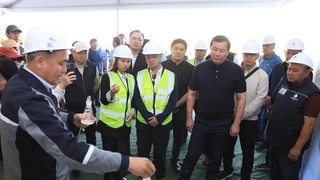 КӘРІЗ ТАЗАРТУ КЕШЕНІНІҢ ҚҰРЫЛЫСЫ БАСТАЛДЫ