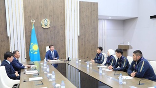 АЙМАҚ БАСШЫСЫ VI ДҮНИЕЖҮЗІЛІК КӨШПЕНДІЛЕР ОЙЫНДАРЫНЫҢ ЖЕҢІМПАЗДАРЫН ҚАБЫЛДАДЫ