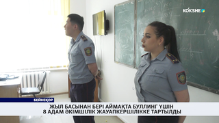 Жыл басынан бері аймақта буллинг үшін 8 адам әкімшілік жауапкершілікке тартылды