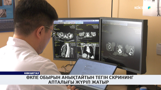 Өкпе обырын анықтайтын тегін скрининг апталығы жүріп жатыр
