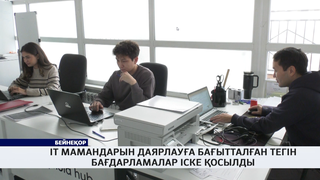 IT мамандарын даярлауға бағытталған тегін бағдарламалар іске қосылды