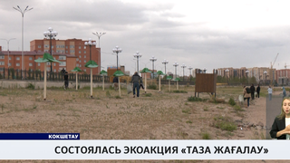 Состоялась экоакция «Таза жағалау»