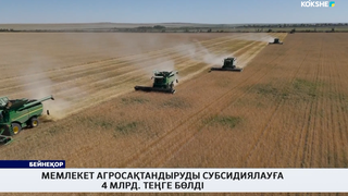 Мемлекет агросақтандыруды субсидиялауға 4 млрд. теңге бөлді