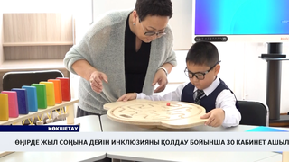 Өңірде жыл соңына дейін инклюзияны қолдау бойынша 30 кабинет ашылады