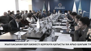 Жыл басынан бері бизнесті қорғауға қатысты 164 арыз-шағым түскен
