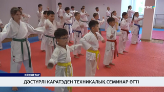 Дәстүрлі каратэден техникалық семинар өтті