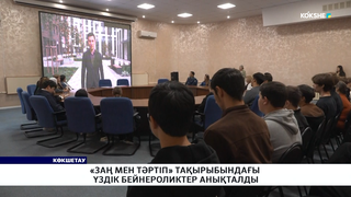 «Заң мен тәртіп» тақырыбындағы үздік бейнероликтер анықталды