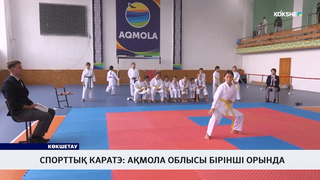 Спорттық каратэ: Ақмола облысы бірінші орында