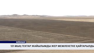 121 мың гектар жайылымды жер мемлекетке қайтарылды