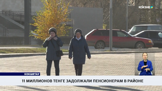 11 миллионов тенге задолжали пенсионерам в районе