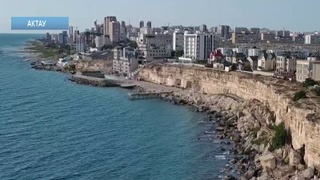 Гости из соседних стран отдыхают на Каспии