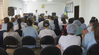 ҚХП МЕДИЦИНА МАМАНДАРЫМЕН ПІКІР АЛМАСТЫ