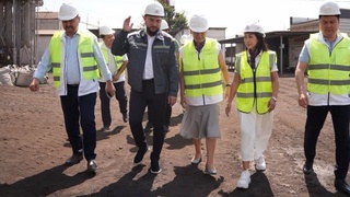 ПАРТИЯ «ӘДІЛЕТ» ВСТРЕТИЛАСЬ С РАБОТНИКАМИ ЗАВОДА