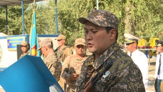 ВОЕННООБЯЗАННЫЕ ПРИНЯЛИ ВОЕННУЮ ПРИСЯГУ