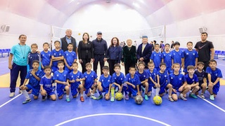 ЕКІ ЖАҢА МОДУЛЬДІ СПОРТ ЗАЛЫ АШЫЛДЫ
