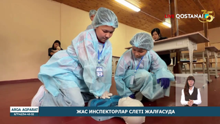 Жас инспекторлар слеті жалғасуда