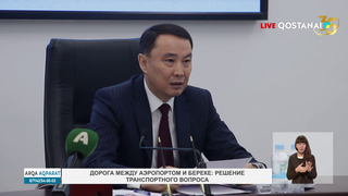 Дорога между аэропортом и Береке: решение транспортного вопроса