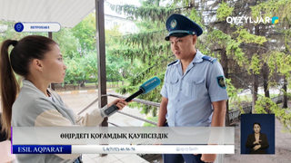 Өңірдегі қоғамдық қауіпсіздік 