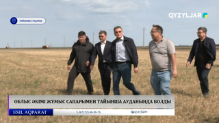 Облыс әкімі жұмыс сапарымен Тайынша ауданында болды
