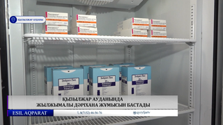  Қызылжар ауданында жылжымалы дәріхана жұмысын бастады