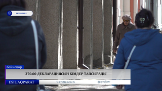270.00 декларациясын кімдер тапсырады