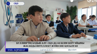 Буллингтің алдын алу: СҚО-да 44 білім беру ұйымы жасанды интеллект жүйесіне қосылған