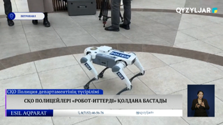 СҚО полицейлері «робот-иттерді» қолдана бастады