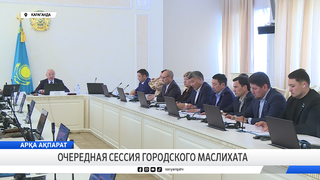 Очередная сессия городского маслихата
