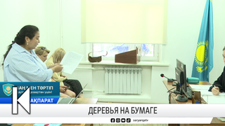 Деревья на бумаге