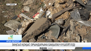 Заңсыз қоқыс орындарына бақылау күшейтілді 