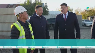Әлеуметтік нысандар құрылысы қарқынды