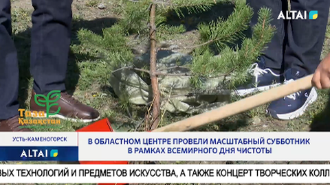 В областном центре провели масштабный субботник в рамках Всемирного дня чистоты