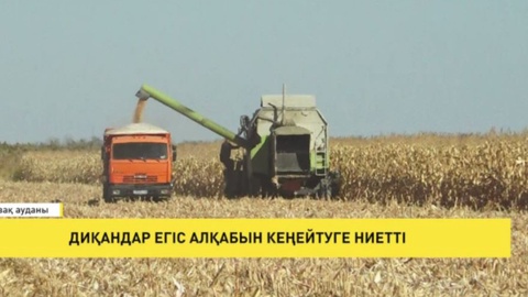 Диқандар егіс алқабын кеңейтуге ниетті