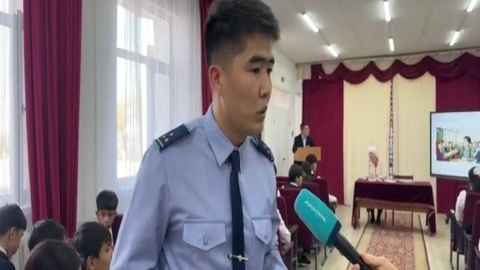 «Заң мен тәртіп» жобасы аясында оқушыларға арналған құқықтық сағаттар өтуде