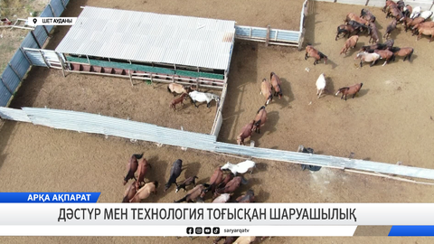 Дәстүр мен технология тоғысқан шаруашылық