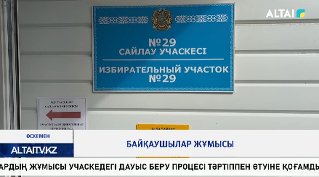 Байқаушылар жұмысы
