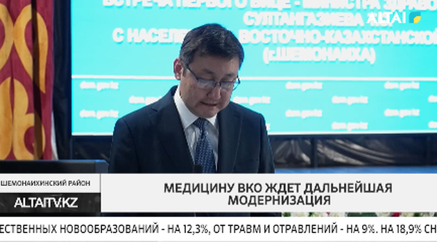 Медицину ВКО ждет дальнейшая модернизация