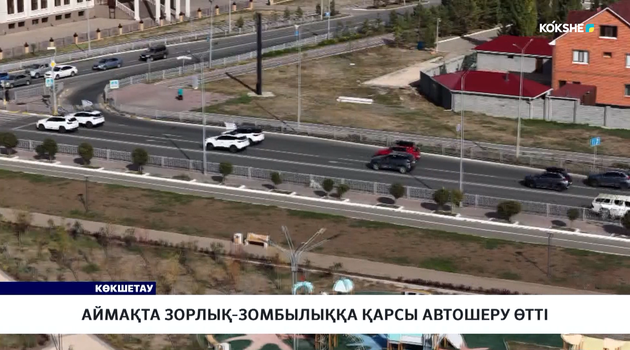 Аймақта зорлық-зомбылыққа қарсы автошеру өтті