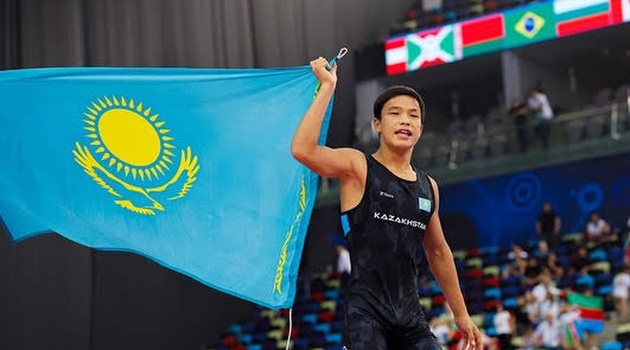 ШЫМКЕНТТІК БАЛУАН ДИЯР АМАНӘЛІ – ӘЛЕМ ЧЕМПИОНЫ 