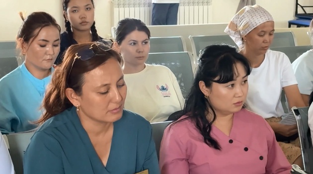 ҚХП МЕДИЦИНА МАМАНДАРЫМЕН КЕЗДЕСТІ
