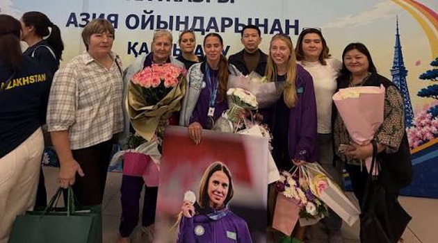 ПРИЗЁРЫ АЗИАТСКИХ ИГР ВСТРЕТИЛИСЬ С МОЛОДЁЖЬЮ