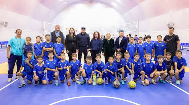 В ШЫМКЕНТЕ ОТКРЫЛИСЬ ДВА НОВЫХ МОДУЛЬНЫХ СПОРТЗАЛА