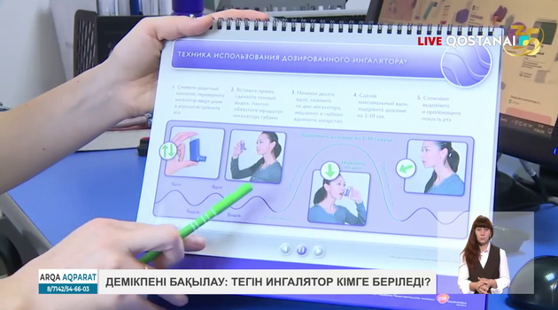 Демікпені бақылау: тегін ингалятор кімге беріледі?